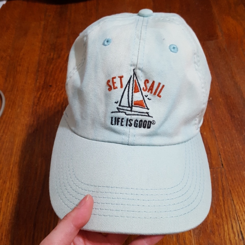 Set Sail/Life is Good Baseball cap