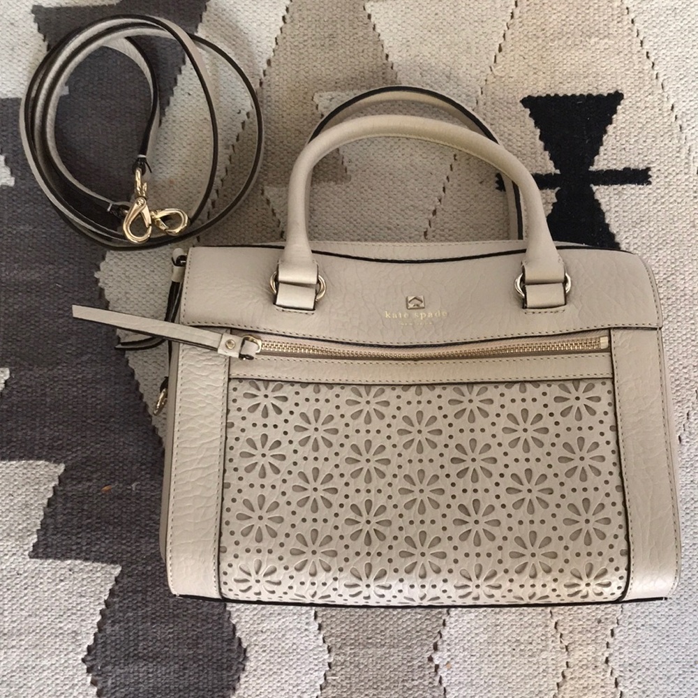 Kate Spade Perri Lane Delaney leather Satchel