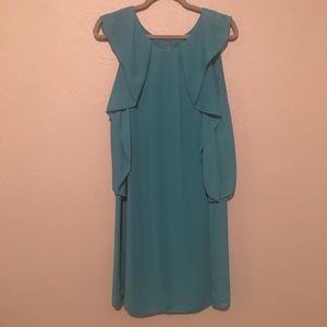 Teal dress