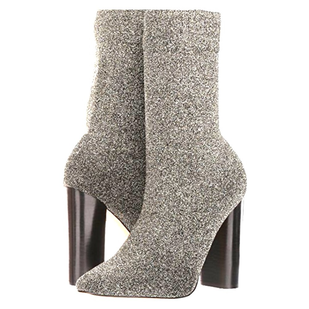 ALDO never worn gold and black glittery boots