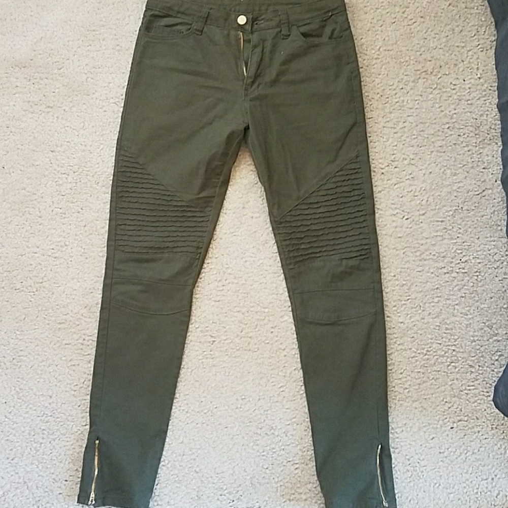 Moto Style Pants