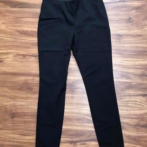 Sleek black ankle pants