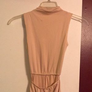 Nude jumpsuit
