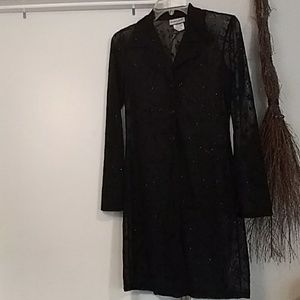 Breakin loose long sleeve black see through 5/6