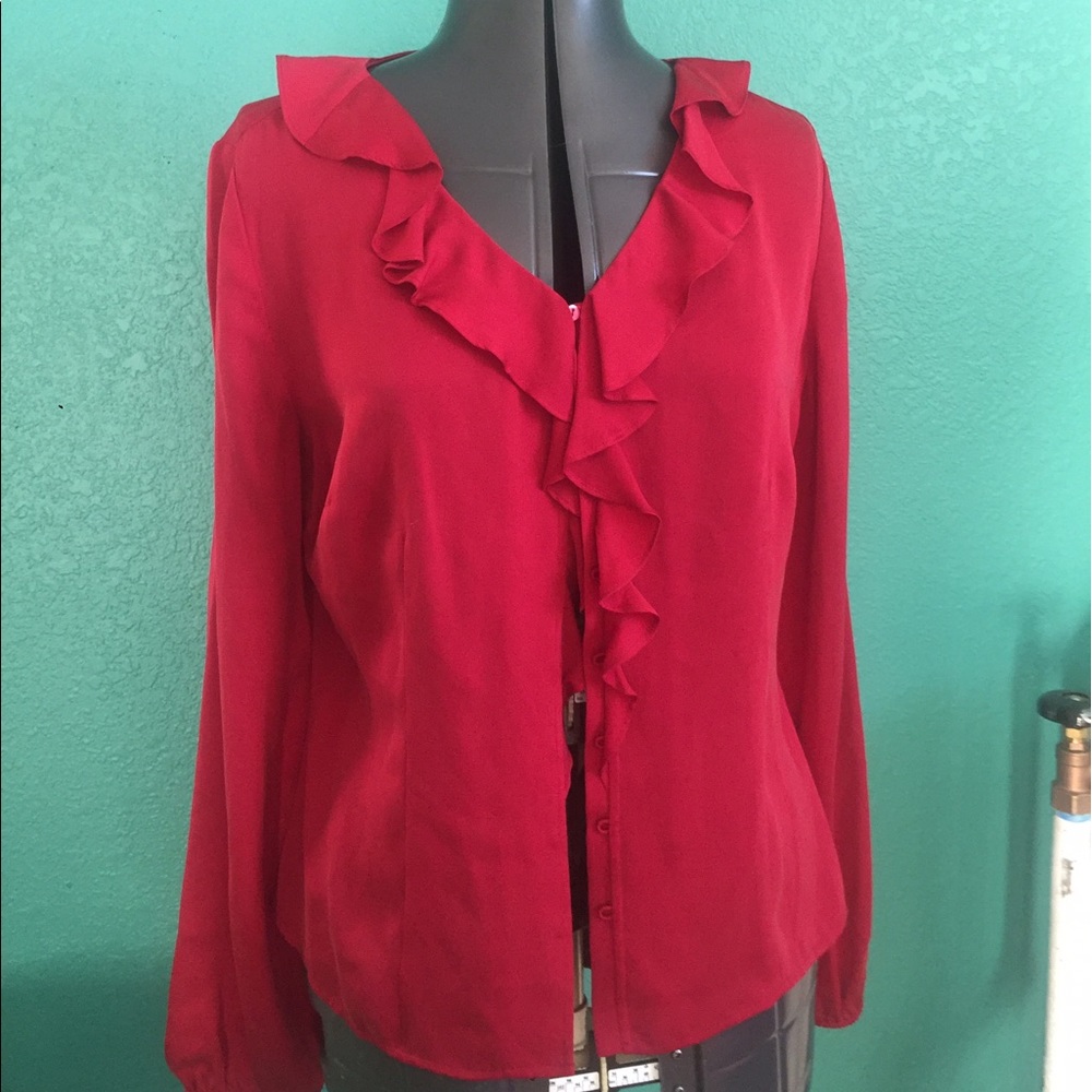 Ann Taylor Loft silk blouse NWT