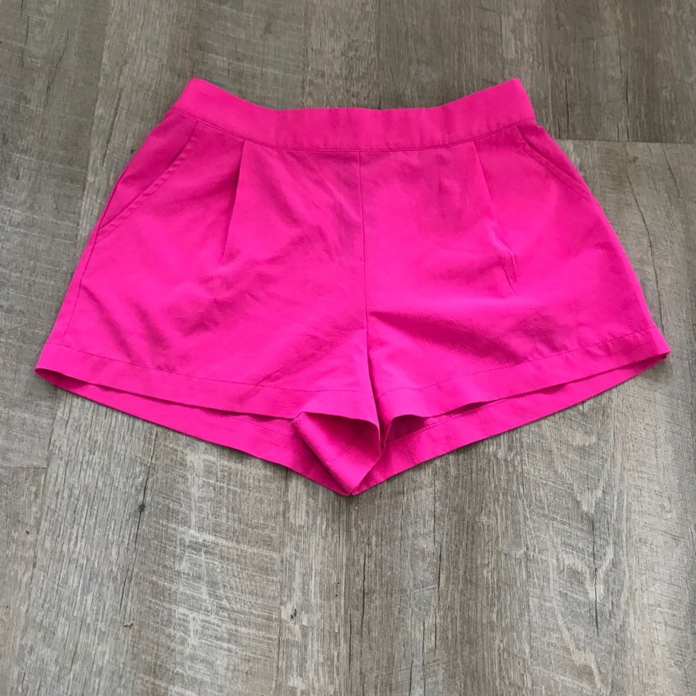 Pink shorts