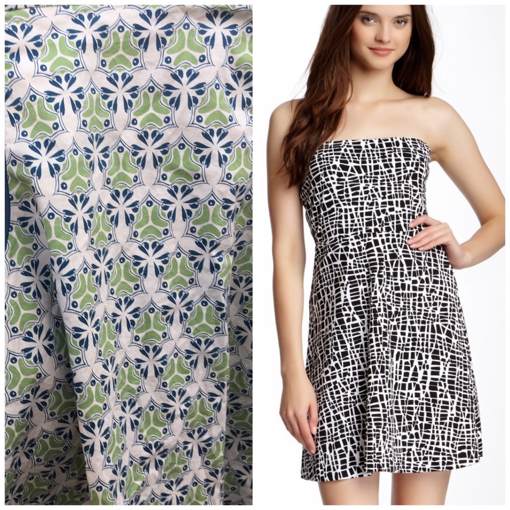 Susana Monaco strapless mini dress
