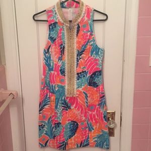 Goombay smashed Alexa shift dress