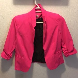 Hot pink blazer