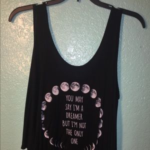 Black Graphic Tank🖤