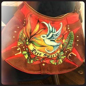 Isabella Fiore Free Spirit oversized hobo like new