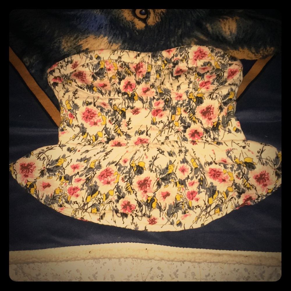 Vintage bralette crop top