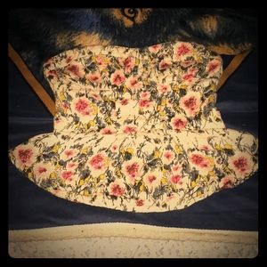 Vintage bralette crop top