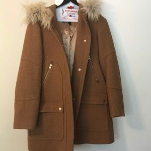 Chateau park in Italian stadium cloth in chestnut