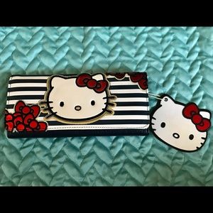 New~ Hello Kitty Wallet~ Navy