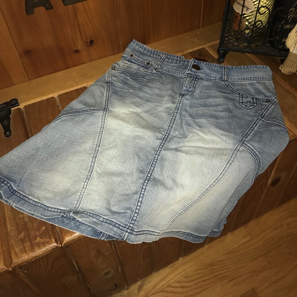 Denim skirt
