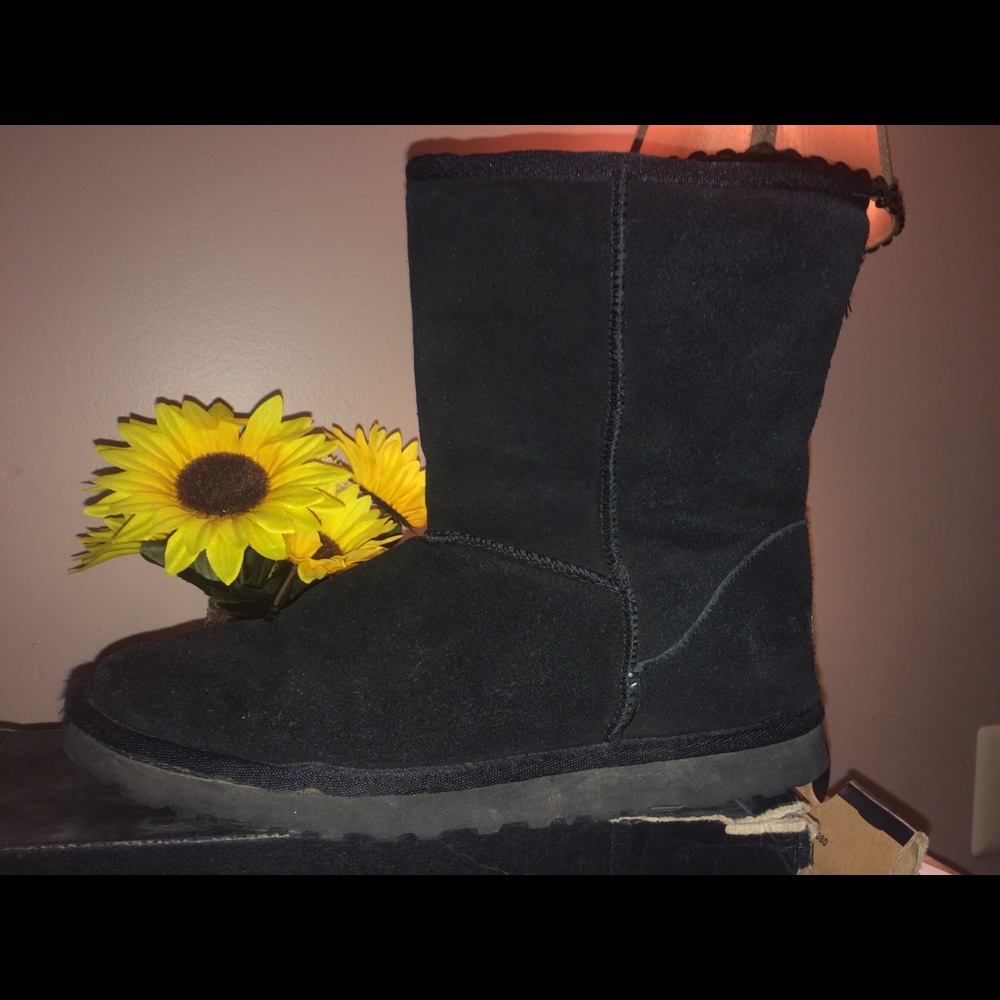 Black UGG boots