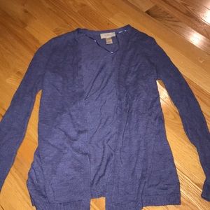 PERIWINKLE CARDIGAN FROM ANN TAYLOR LOFT