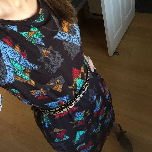 LuLaRoe Dresses & Skirts - LuLaRoe Aztec Julia pencil dress