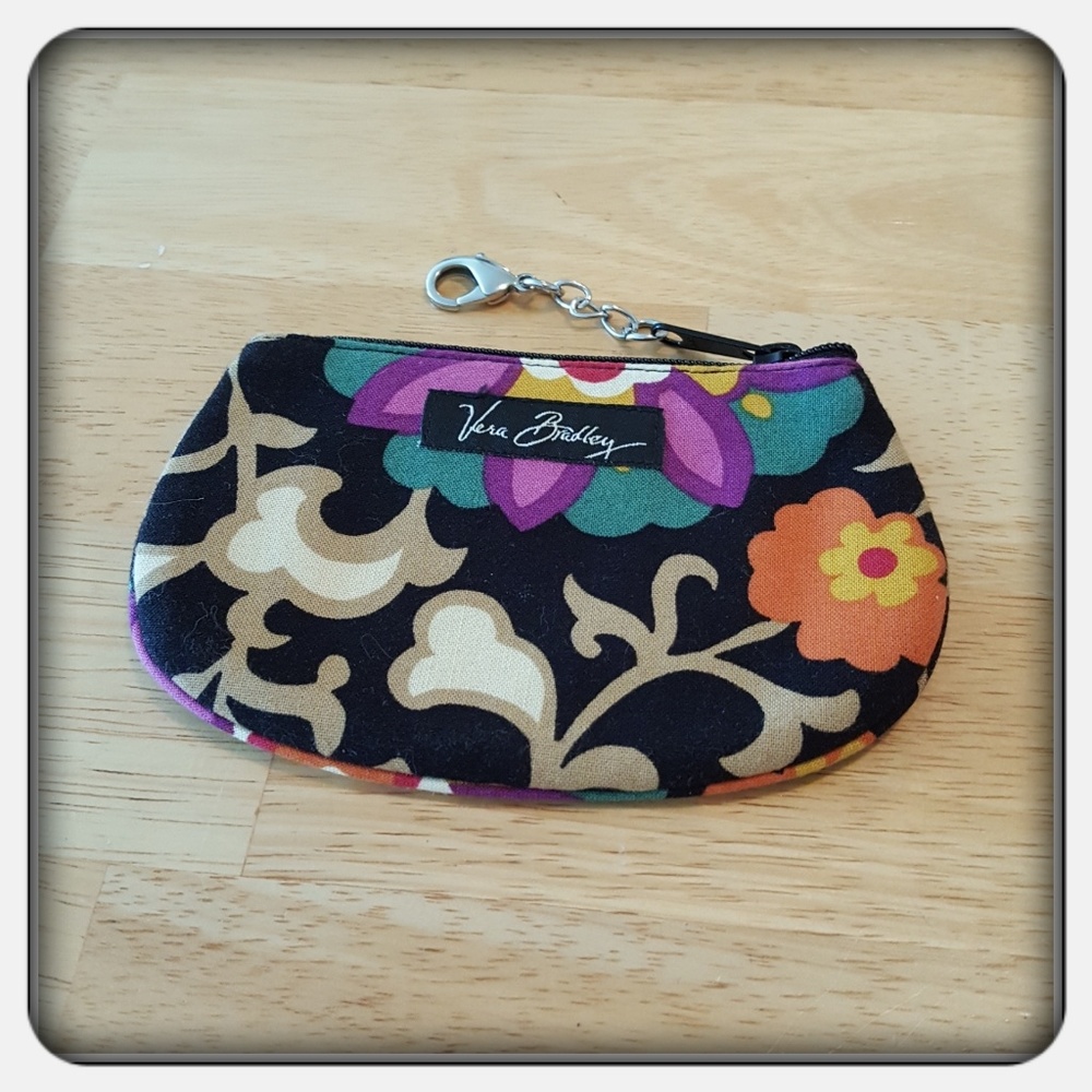 NWOT Vera Bradley Clip & Zip Coin Purse