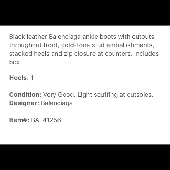 Balenciaga booties - Picture 7 of 7