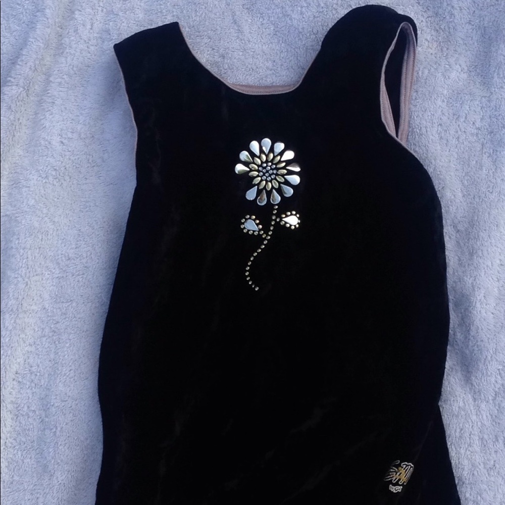 Black Velvet Leotard