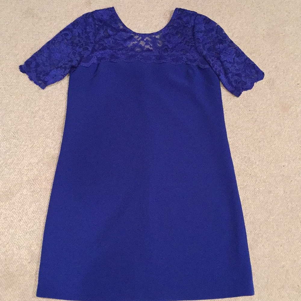 Perfect condition! Worn once! Cobalt blue dress