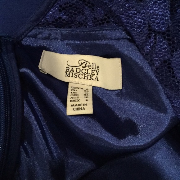 Perfect condition! Worn once! Cobalt blue dress - Picture 5 of 5