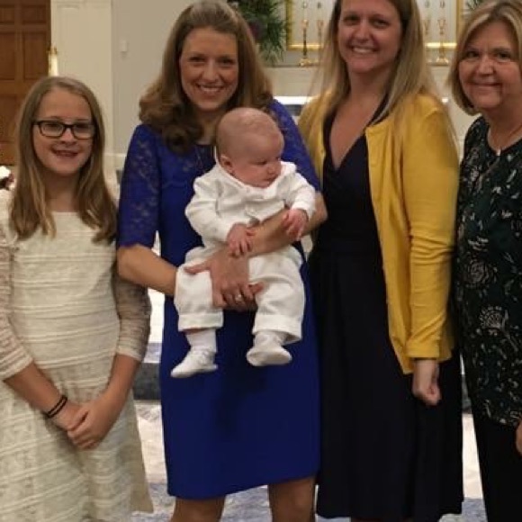 Perfect condition! Worn once! Cobalt blue dress - Picture 4 of 5