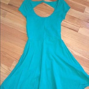 American Eagle turquoise dress