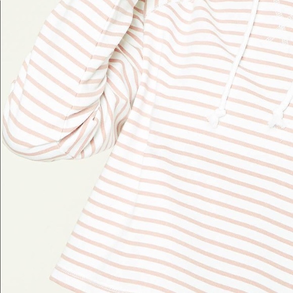 Cute Stripped Cropped Sweatshirt - Picture 3 of 5