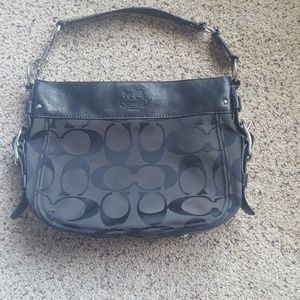 Black Coach Hobo purse