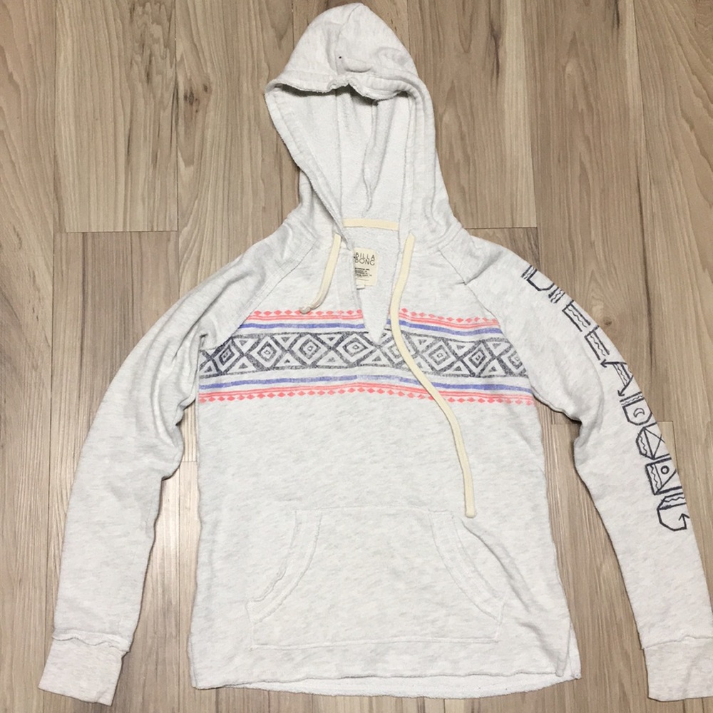Billabong tribal hoodie
