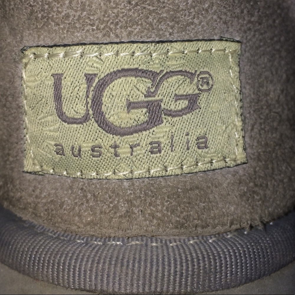 Gray UGG boots