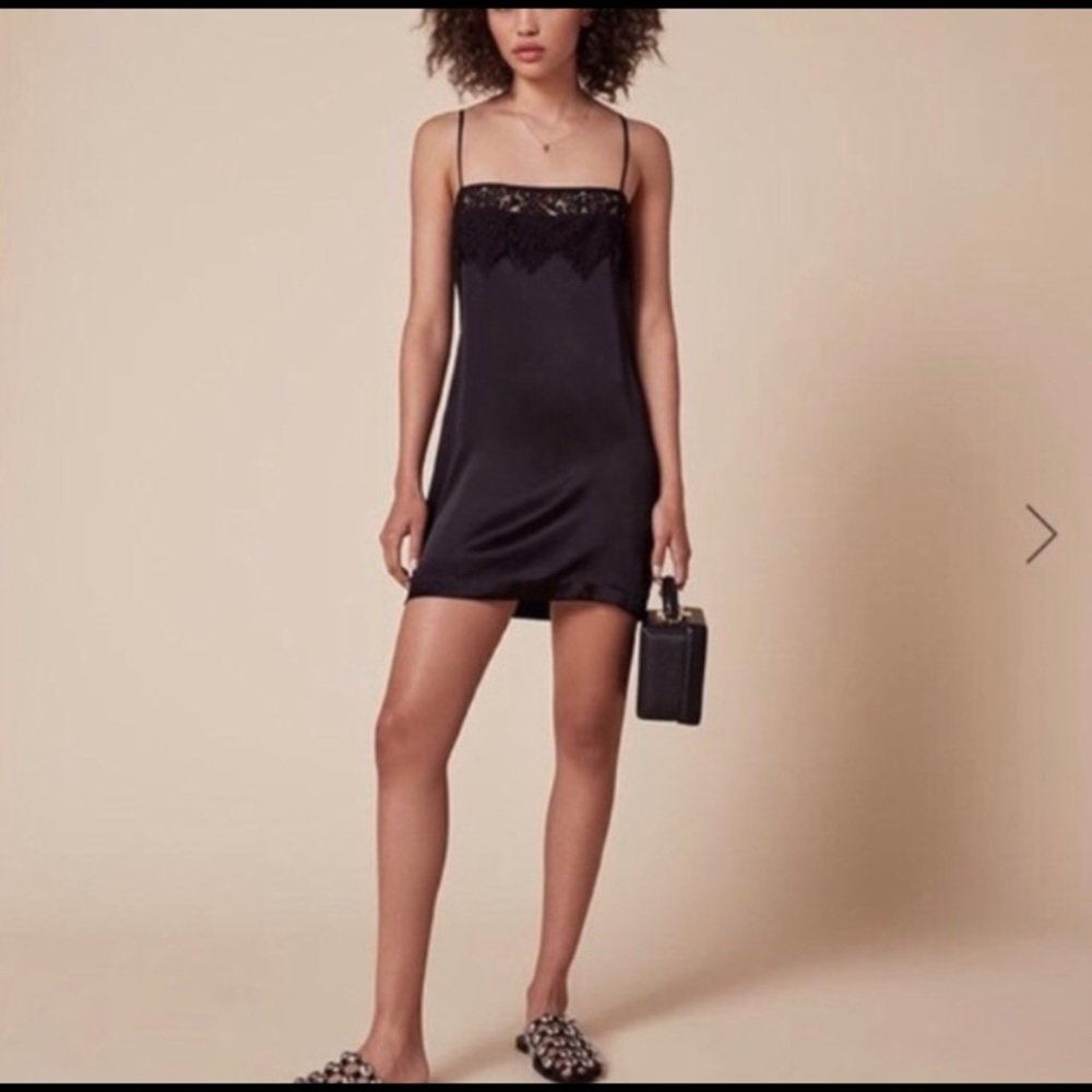 Reformation Silk DRESS  XS