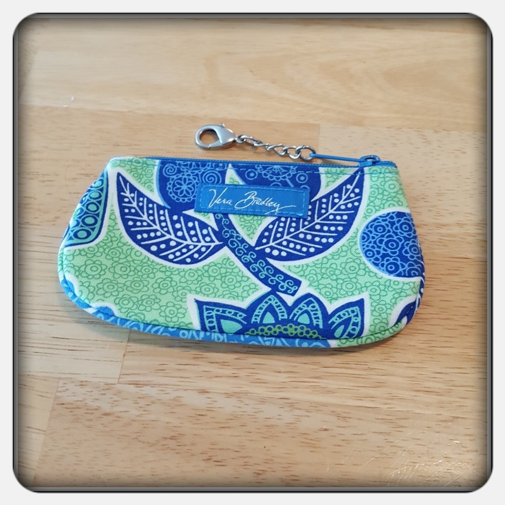 NWOT Vera Bradley Clip & Zip Coin Purse