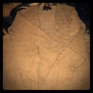 Super cute long knit sweater