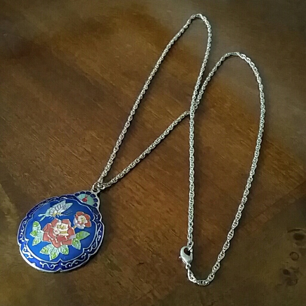 Butterfly pendant Necklace