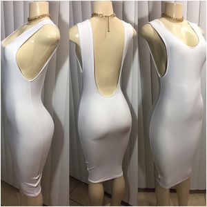 Backless bodycon