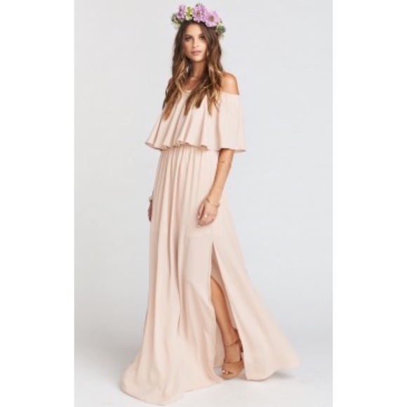 NWT show me your mumu hacienda dusty blush crisp - Picture 2 of 4