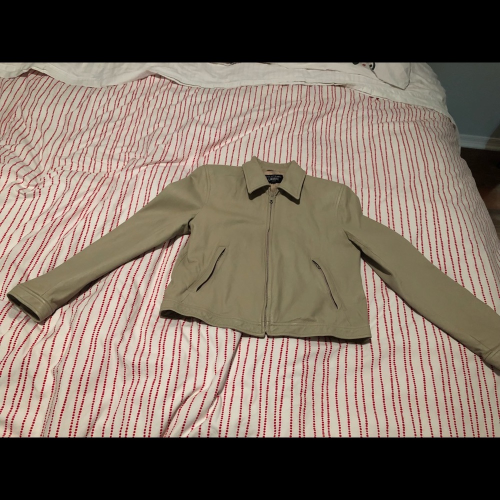 Leather jacket liberte