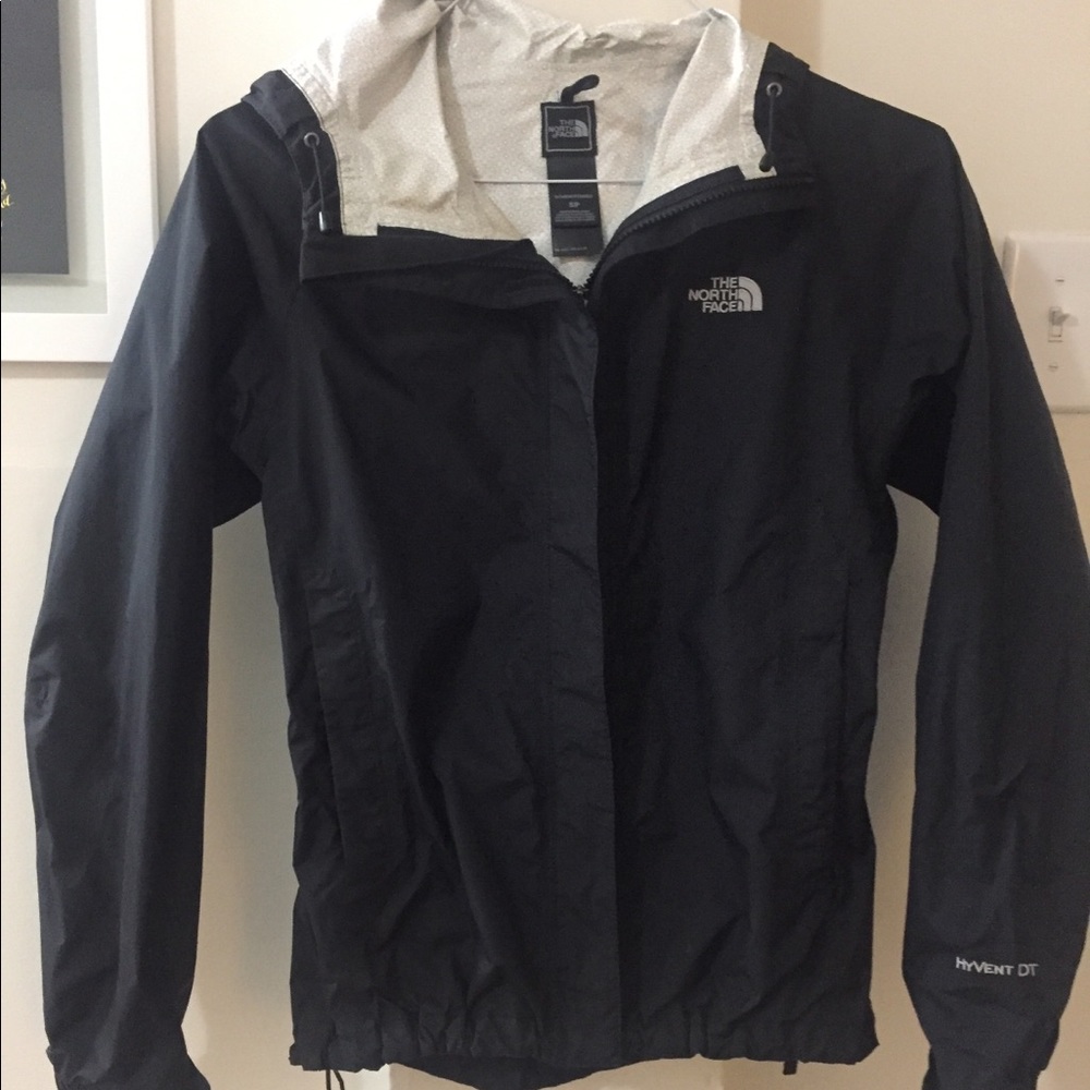 Black north face shell