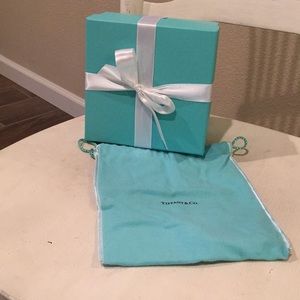 Tiffany & Co box and dust bag