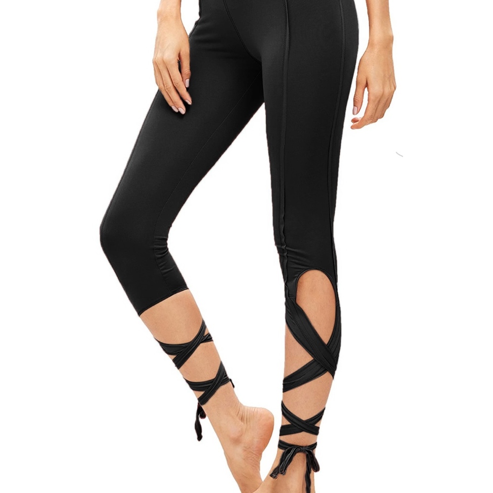 Lace Up Leggings