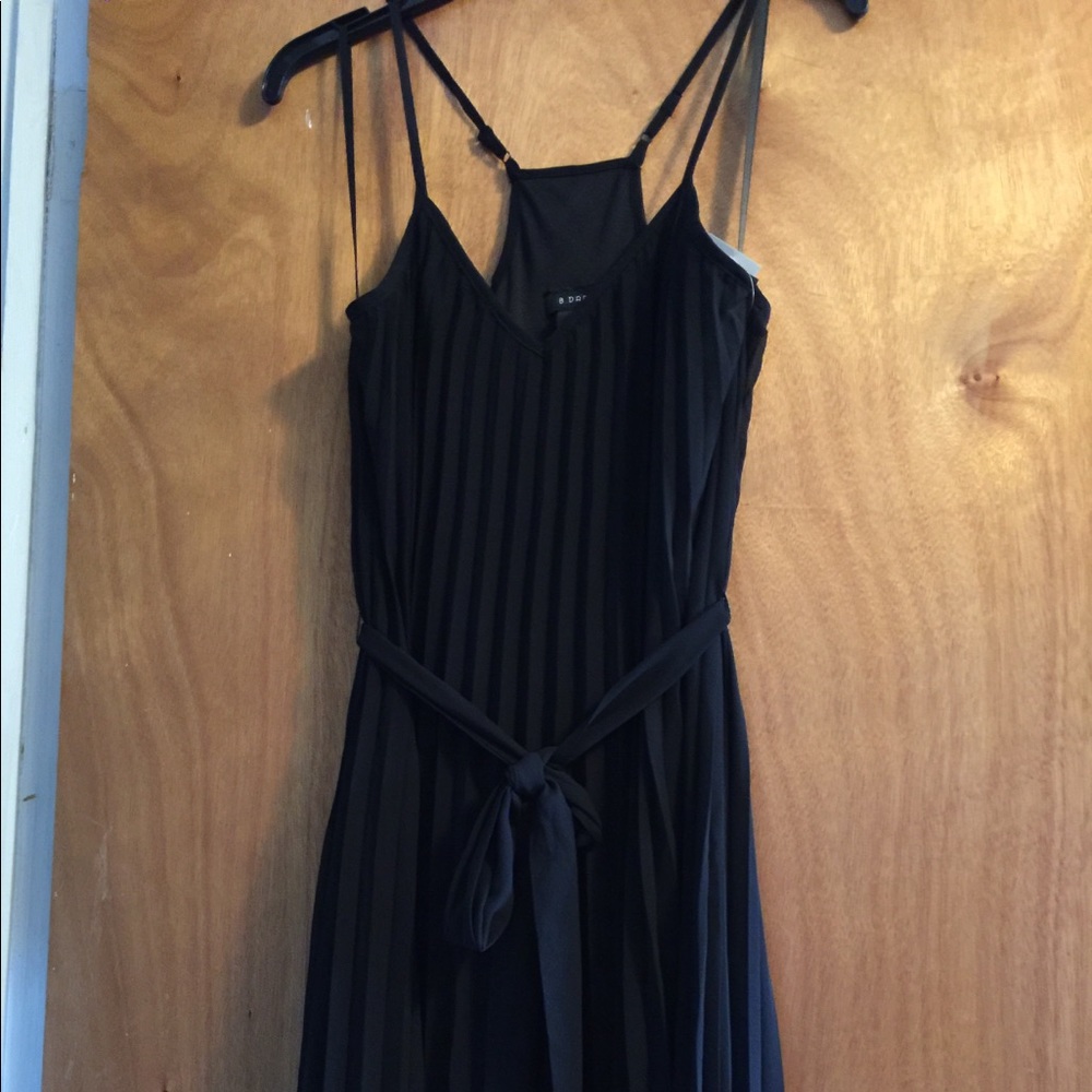 Black maxi dress