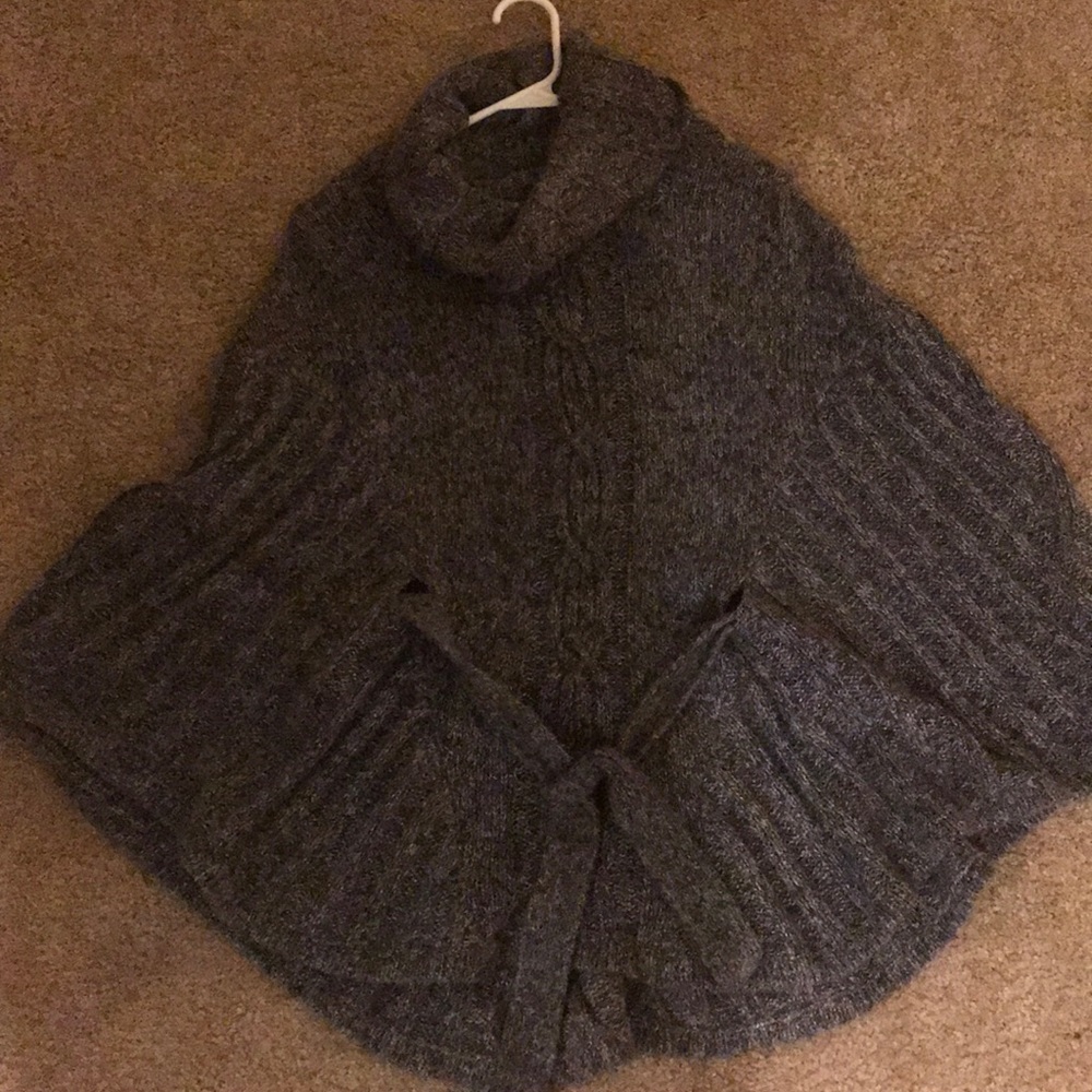 Sweater poncho