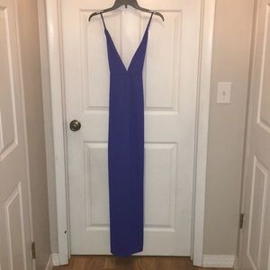 Women’s backless maxi dress size Medium