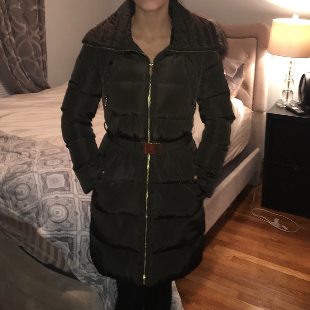 Michael Kors Belted Winter Coat