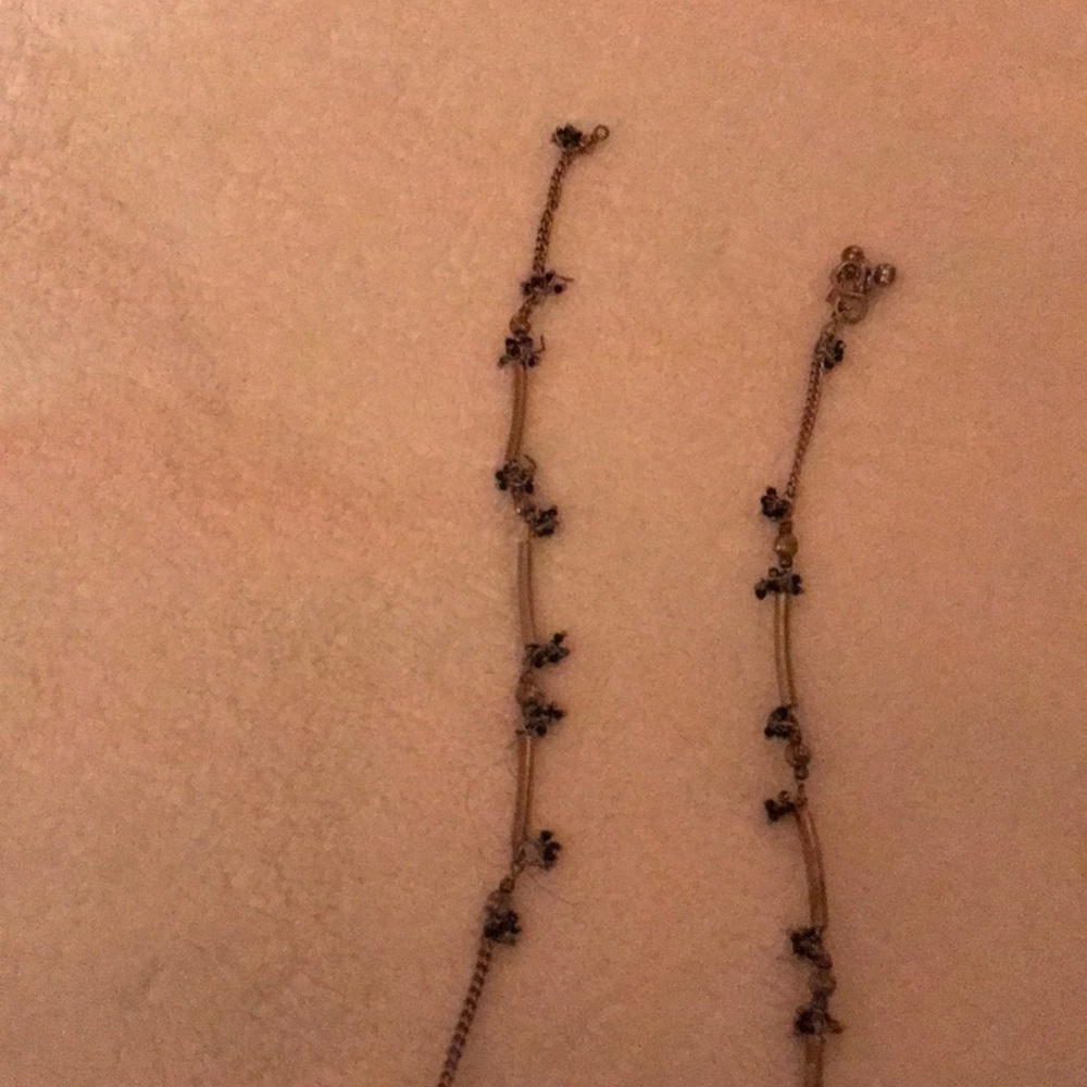 Real Indian ankle bracelets.