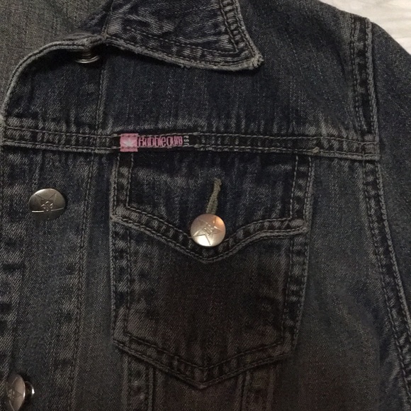 Distressed jean jacket - Picture 2 of 4